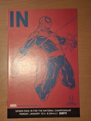 The Amazing Spider-Man #12 Espn 'in' National Championship