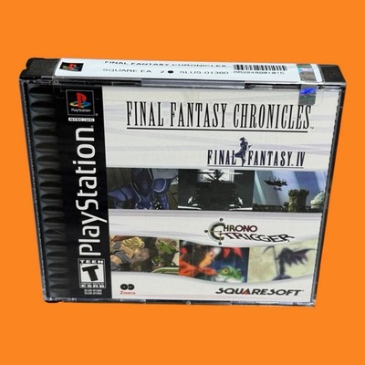 Final Fantasy Chronicles Black Label (NO CELLOPHANE) PlayStation 1 PS1 New