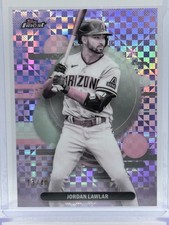 2025 Topps Finest Uncommon Jordan Lawlar #101 Pearl Checkerboard Refractor 1/40 