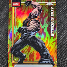 2026 Topps Chrome Marvel Strong Guy #170 Human Torch Refractor 38/39 X-Factor