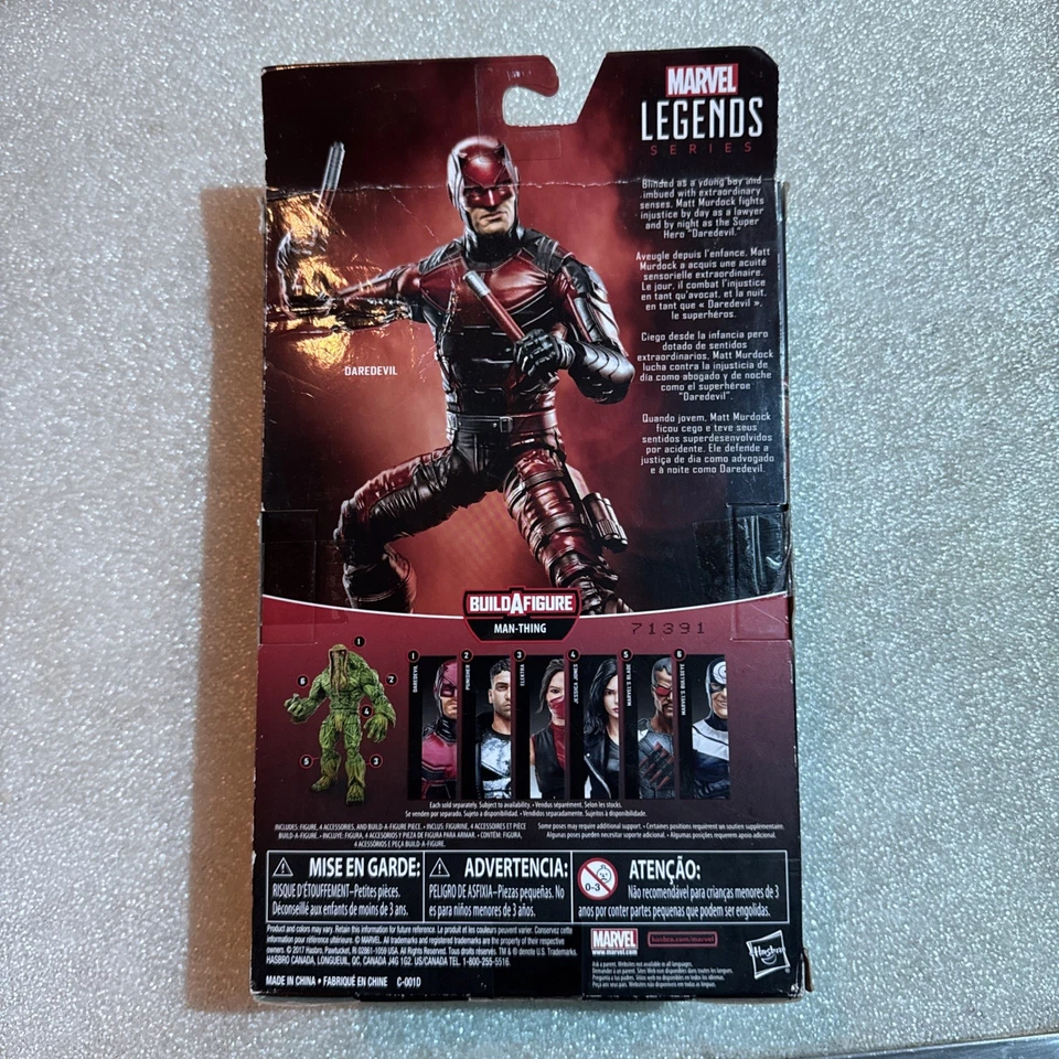 Hasbro Marvel Knights Legends Series Daredevil, 6 pulgadas - (C1779) Foto 2 de 2