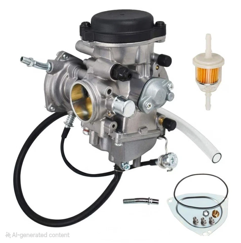 Nuevo juego de carburador para Yamaha Kodiak 400 YFM400 Big Bear 400 2000-2006 Foto 2 de 4