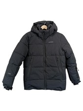 Icepeak Kinder Winterjacke Gr. 152 Schwarz Kapuze A.W.S. Extreme
