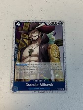 Dracule Mihawk - P-081 (Pirate Foil) P-081 Premium Booster -The Best- Vol. 2...