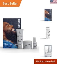 Men's Complete Beard Grooming Kit: Conditioner, Oil  Pomade for Vitality