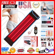 Red Light Therapy Infrared Light Therapy Wrap Belt Wearable Large Pad for Bod...