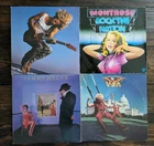 Lot of 4 SAMMY HAGAR + MONTROSE LP VINYL HARD ROCK LOT CLEANED VG++ Van Halen