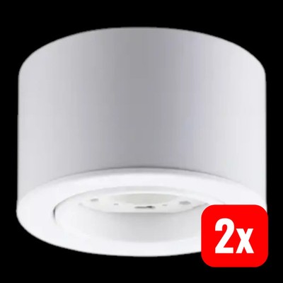 Lindby Downlight Einbaustrahler LED Deckenlampe Leuchte Jyla weiß matt 2 STÜCK