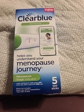 Clearblue Menopause Stage Indicator - 5 Test Sticks Exp 01/31/2026 New Sealed