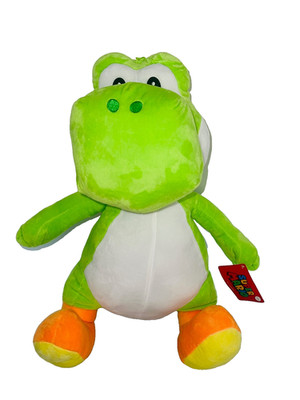 Brand New Super Mario Bros, Jumbo Green Yoshi Plush, 22
