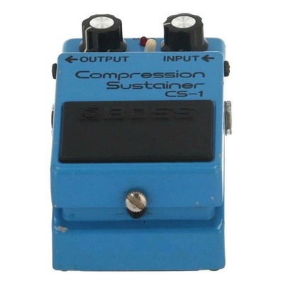 BOSS CS-1 Compression Sustainer Vintage Effect Pedal Silver Screw JP