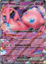 Mew ex 151/165 Scarlet & Violet 151 Double Rare Holo