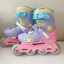 C SEVEN C7skates Retro Quad Roller Skates Youth EU 28 Pink Purple Pastel