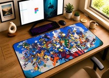 Pokemon Desk Mat, Legendary Monster Mouse Pad, XXL Anime Gaming Desk Accessories