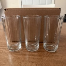 Set 3 Turkish Vintage Pasabahce Illusion 10oz...