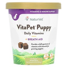 VitaPet Puppy, Daily Vitamins Breath Aid, For Puppies, 70 Soft Chews, 5.4 oz