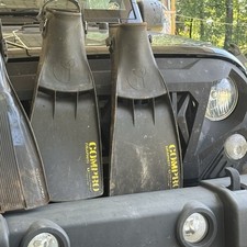 U.S. DIVERS COMPRO Aqua-Lung Pro Line Graphite Swim Scuba Fins LG 11-13 