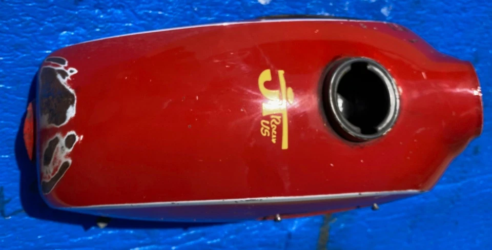 GENUINO YAMAHA JT1 JT2 Mini Enduro Tanque de Gas Foto 4 de 4