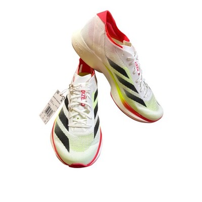 Adidas Adizero Takumi Sen 10 White Black Lucid Red IH5712 Men 9/ Women 10.5! 
