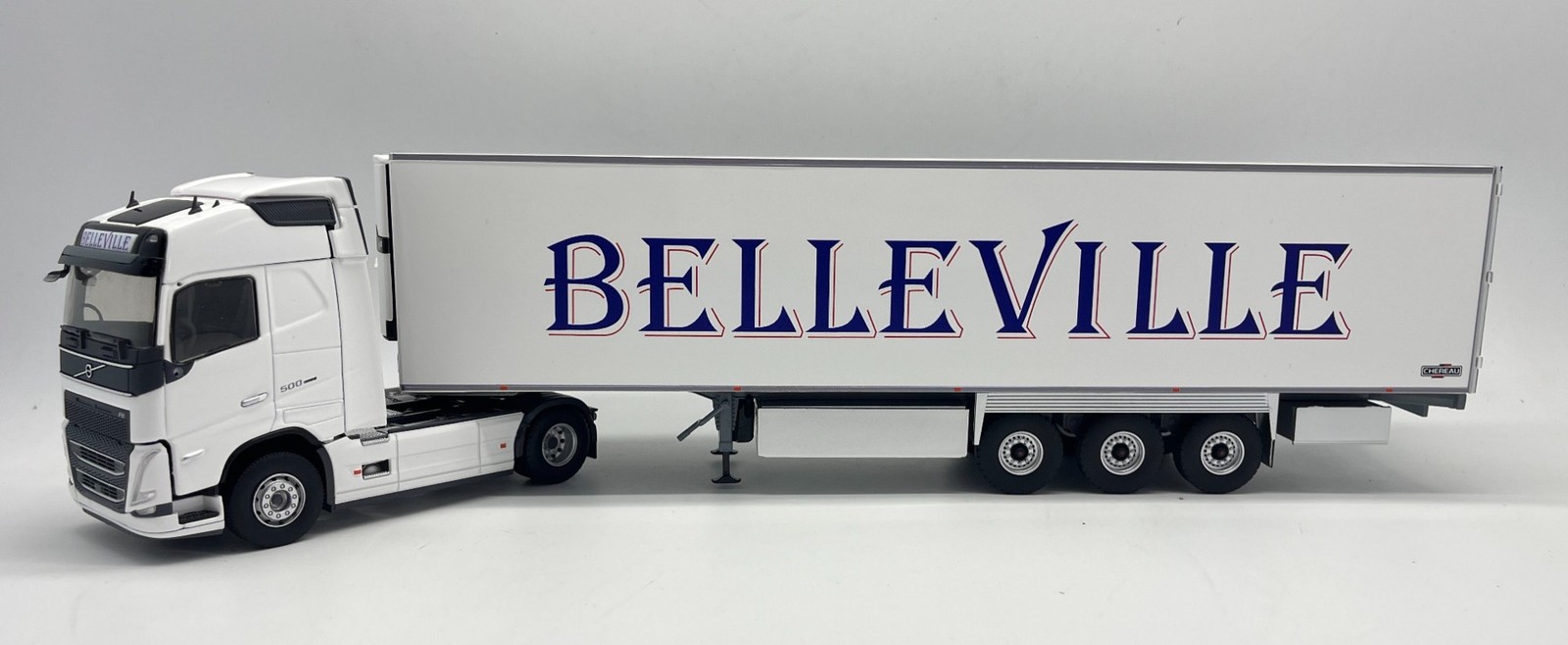 VOLVO FH 2020 miniature au cœur de la logistique frigo Chereau par Eligor
