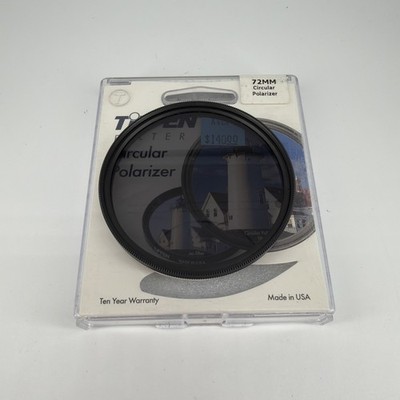 Tiffen Filter Circular Polarizer 72mm w ORIGINAL BOX VGC MINT 