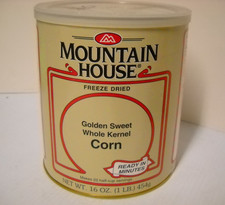 Mountain House Freeze Dried Golden Sweet Corn 16oz. #10 Can Survival Camping