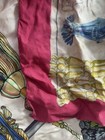 Hermes Antique Silk Scarf Lovely Design Unique 30" Top Quality Nice! — photo 5