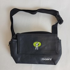 Sony Walkman CD Projects Player Carry Case Black 90s Vintage Waist Fanny Pack