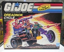 GI JOE COBRA DREADNOK CYCLE MIB SEALED CONTENTS 1987