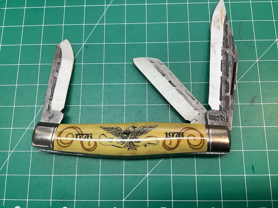 Cuchillo BICENTENARIO IMPERIAL EE. UU. 1776-1976 DE COLECCIÓN Foto 3 de 4