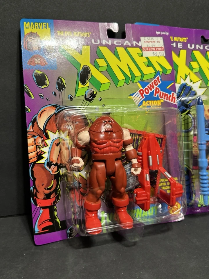 RARO THE UNCANNY X-MEN VILLAIN LOTE DE 4 COMO NUEVO Hasbro 1993 Sellado En Caja Foto 2 de 4