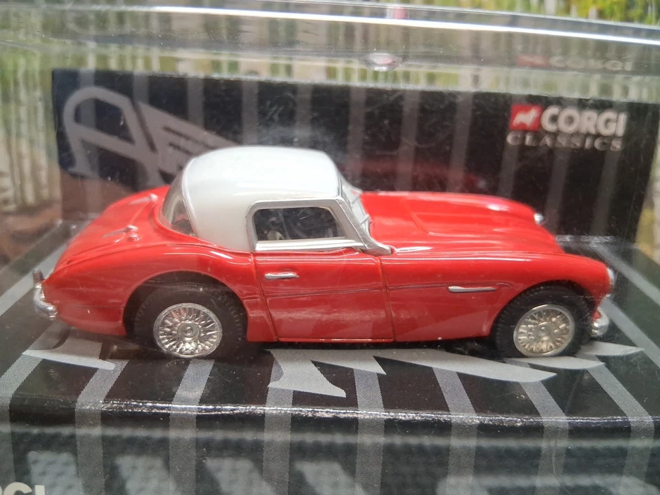 Corgi Classics 02301 Austin Healey Hard Top Colorado Red - Image 2 of 4