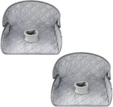 PandaEar 2 Pack Car Seat Protector Waterproof Piddle Pad for Baby Stroller
