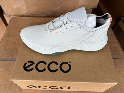 NIB WOMEN'S ECCO GOLF BIOM H5 SHOES, SIZE: 10-10.5 (WHITE) | eBay