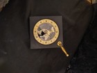 Vintage Linden World Time Clock with Pen Holder 1970's Desk organizer — photo 6