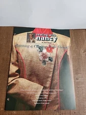 Sewing with Nancy Painting & Creating With Thread Booklet Nancy Zieman 19 Pages