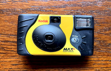 Kodak Max Flash 35mm Single Use Disposable FilmCamera