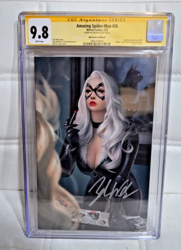 Amazing Spider-Man #26 (2023) CGC 9.8 NM/MT KRS B Signed by Zeb Wells