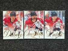 2025-26 UD Flair Alex Ovechkin Aliaksei Protas Pierre-Luc Dubois #142 #143 #145