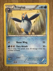 Prinplup - 28/108 - Uncommon VLP, English Pokemon Dark Explorers