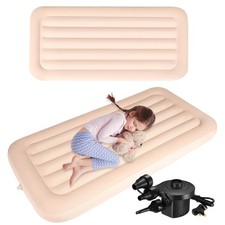 2 Pack Kids Inflatable Air Bed with Electric Pump, Toddler Blow Up UK