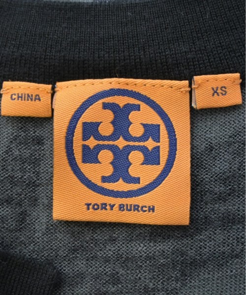 TORY BURCH Cardigans GrayxBlack(Patterned) XS 220… - image 3