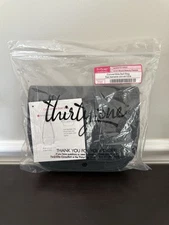 Thirty One Convertible Belt Bag in Black Beauty Pebble New With Tags