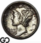 1940-S Mercury Dime, Album Toner