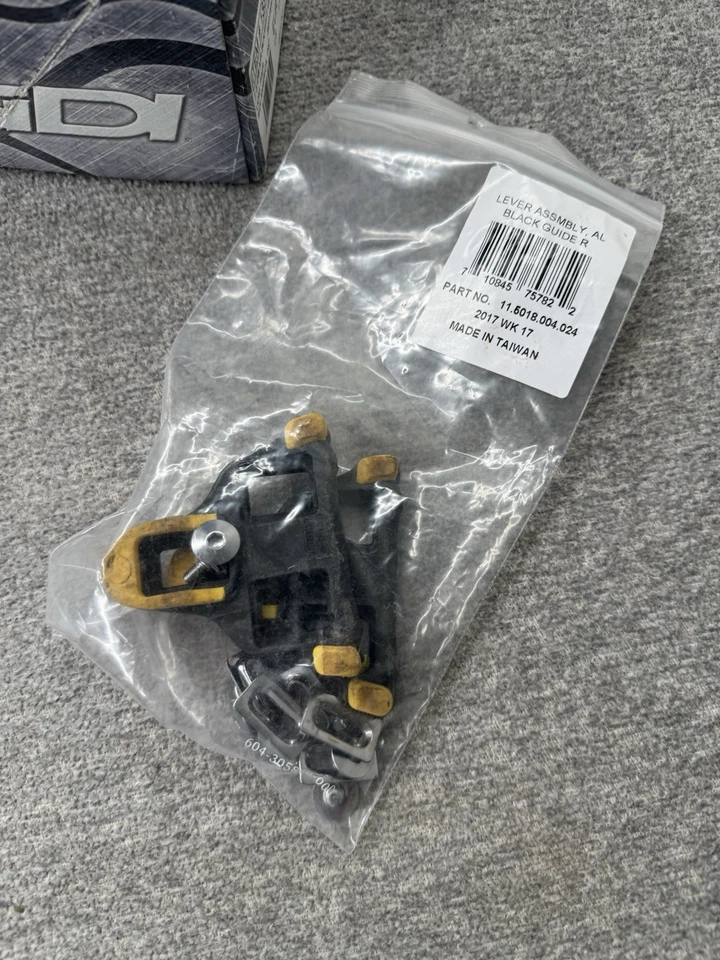 SIDI T3 TRIATHLON SHOES 45 US 11 White Black Cycling - Image 4 of 4