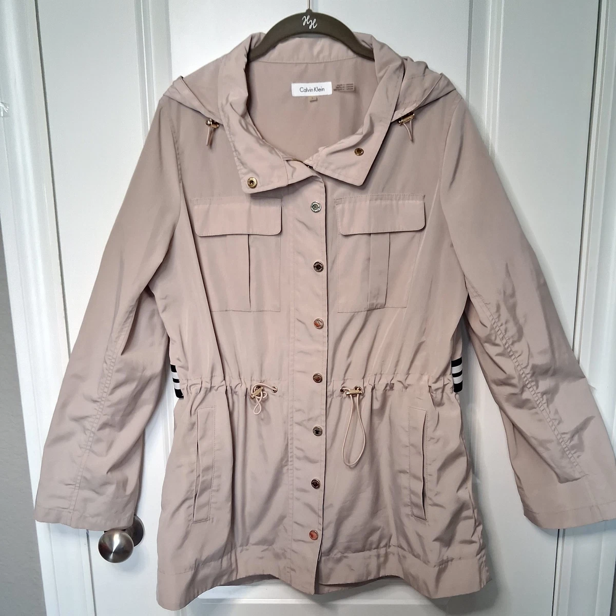 Calvin Klein Rain Coats Brown Coats, Jackets & Vests for Women for  display picture 1