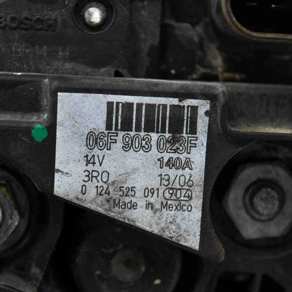 VW JETTA III 1K2 GENERATOR 06F903023F 1.9 DIESEL 77KW 2007 3408197 - Image 4 of 4