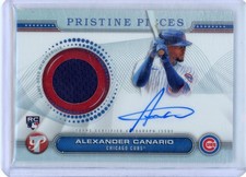 Alexander Canario Rookie 2024 Topps Pristine Pristine Pieces Relic Auto #PPAR-AC