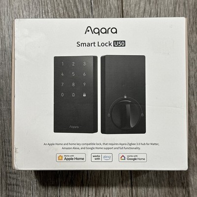 Aqara Smart Lock U50, Keyless Entry Door Lock with Apple Home Key And Bluetooth