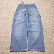 Baggy y2k Herren Jeans Ballon Morris Gestreift Hip-Hop High Waist Jeans 2000s